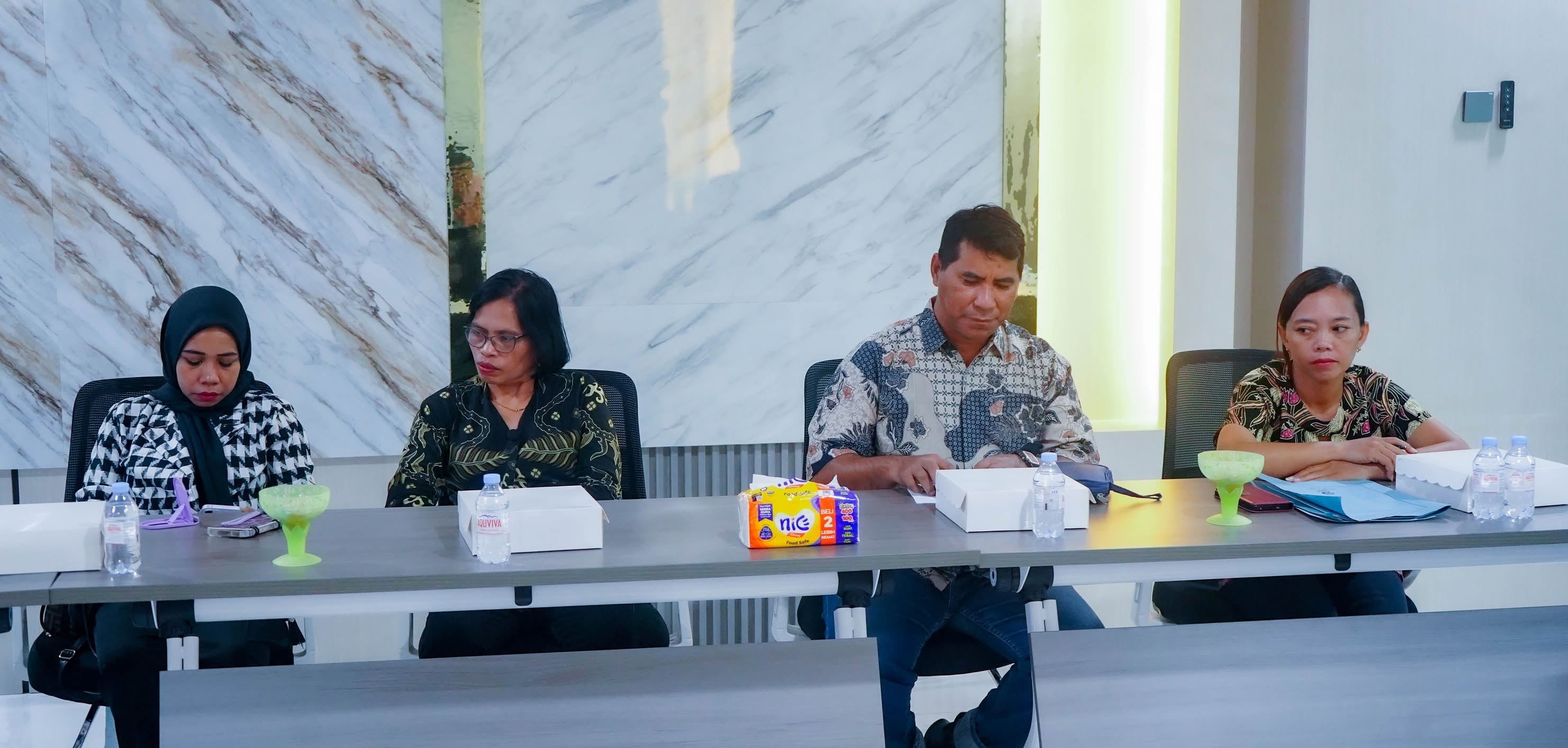 Harmonisasi Raperda Kab. Halmahera Barat Pedoman pengelolaan Barang Milik Daerah Bersama Kanwil Hukum Provinsi Maluku Utara.