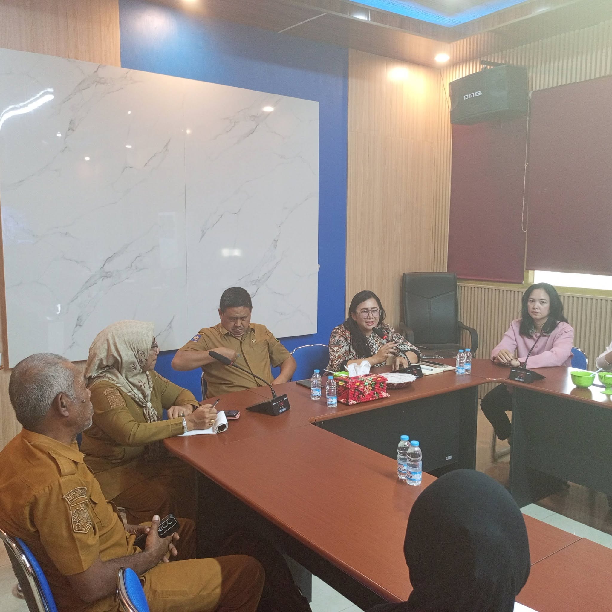 KUNJUNGAN KERJA BPIP RI, PEMKAB HALMAHERA BARAT OPTIMALKAN INTERNALISASI NILAI PANCASILA DALAM PEMBENTUKAN REGULASI DAERAH